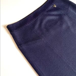 Tory Burch Navy Skirt